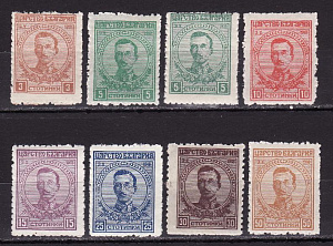 Болгария _, 1919, Царь Борис III , 8 марок